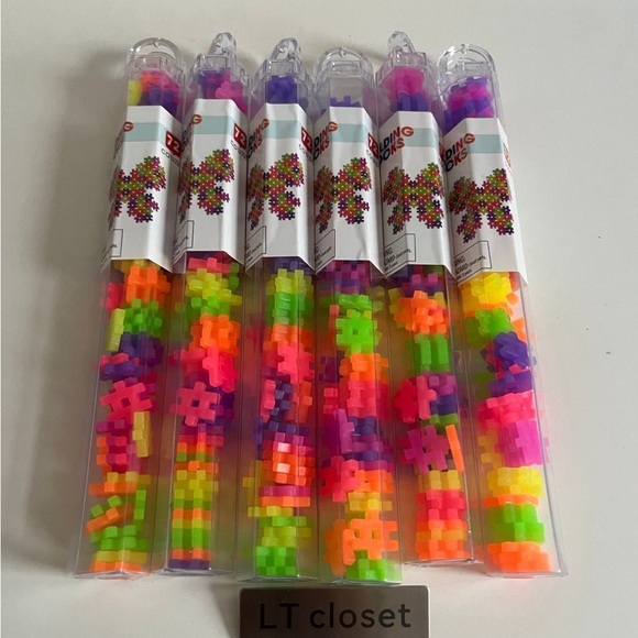 Lot of 6, Target & Bullseye Playground. Mini Hashtag Building Blocks Set - Picture 1 of 4